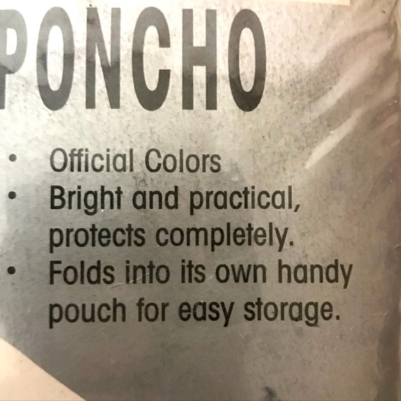 NWT Green Bay Packets Official NFL Licensed Poncho - Picture 8 of 13